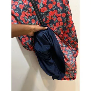 Anthropologie NWT Small Vintage Red Floral Poppy Dress Chic Coquette Dainty thumbnail 7