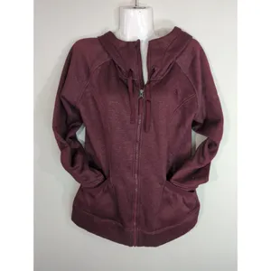 The North Face Mattea Parka Fig‎ Heather Hooded Full Zip Jacket Women's MED thumbnail 11