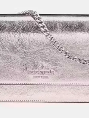 NWT Kate Spade Madison Metallic Willow Mini Flap Crossbody Bag thumbnail 4