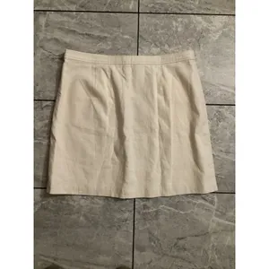 J.Crew Womens Linen Cotton Button Front Mini Skirt Ecru Cream AV793 Size 12 NWT thumbnail 7