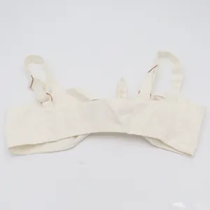 Seven Wonders Bralette Top Womens L Tie Front White Adjustable Straps Excellent thumbnail 4