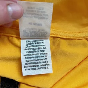PINK Victoria’s Secret Half Zip Top Golden Yellow Fitted Athletic thumbnail 10