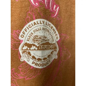 STURGIS MOTORCYCLE RALLY Tee women’s XL Black Hills‎ Classic Harley Davidson thumbnail 4