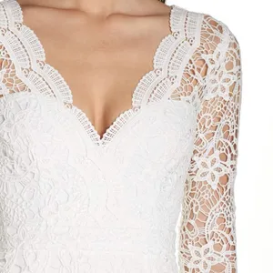 Lulus White Lace Cocktail Dress XS New Tags thumbnail 3