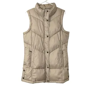 Weatherproof Puffer Beige Puffer Vest(Size Medium) thumbnail 4
