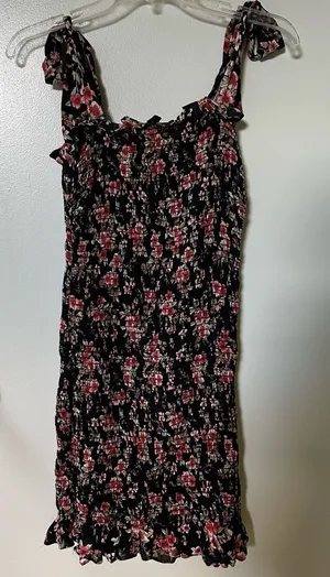 NWT - Free people floral mini dress thumbnail 1