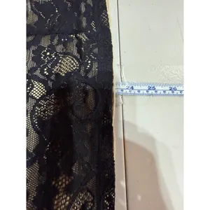 Express Camisole Women S Black Floral Lace Nude Lining Y2K Coquette Tank Top thumbnail 8