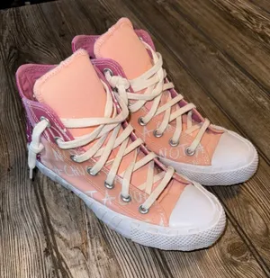 Converse 272574C Not a Chuck Pink High Top Size 5 Sneakers thumbnail 1