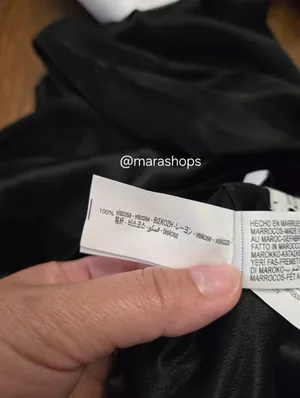 Zara Asymmetric Satin Effect Black Pants thumbnail 7