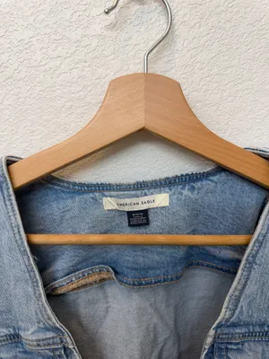 American Eagle Denim Vest thumbnail 3