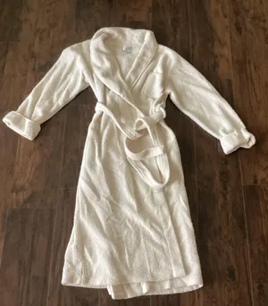 Vintage Amanda Stewart Plush Robe thumbnail 5
