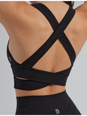 BuffBunny Alpha Sports Bra Black thumbnail 2