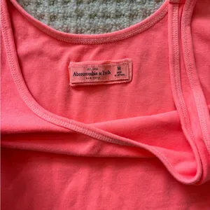 Abercrombie & Fitch Orange Tank thumbnail 2