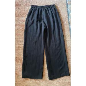 MELLODAY Women’s Black High Rise Wide Leg Pants Size M thumbnail 10