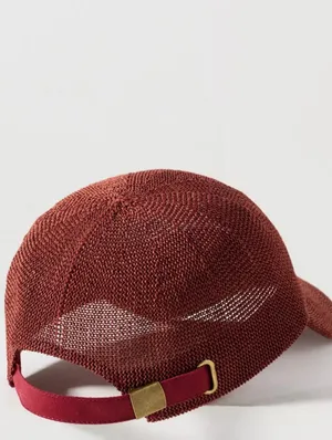 Anthropologie Wyeth Paula Cap in Wine thumbnail 4