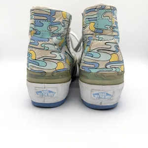 Vans Sk8-Hi Platform UV Ink Sunwaves Canvas Sneaker Size 7 Men's/Women's 8 1/2 thumbnail 6