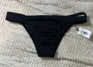 Extra Large Very Cheeky Little Ways Black Swimsuit Bottom thumbnail 1