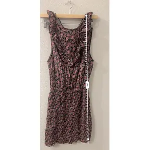 Free People I'm Your Favorite Mini Dress‎ Plum Combo Size S thumbnail 5