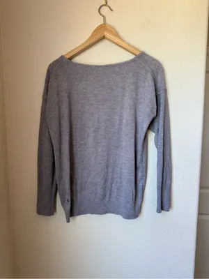 Lululemon Full Extension Sweater Heathered Dark Chrome Size 8 thumbnail 3