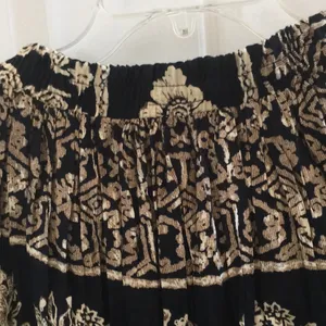 FINAL MARKDOWN Ladies hot stuff boho style skirt medium Black thumbnail 2
