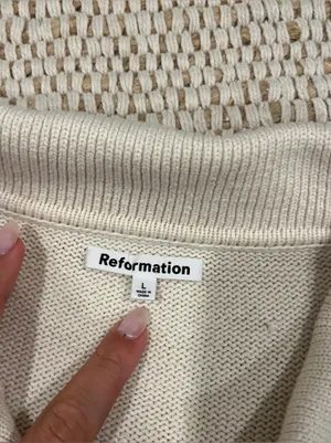 Reformation Sweater Size Large thumbnail 3