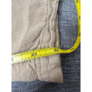 American Eagle Women Linen Blend Paperbag Wide Leg Lined Belted Pants Women S thumbnail 8