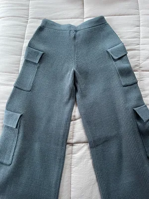 Edikted Wynter cargo knit pants thumbnail 2