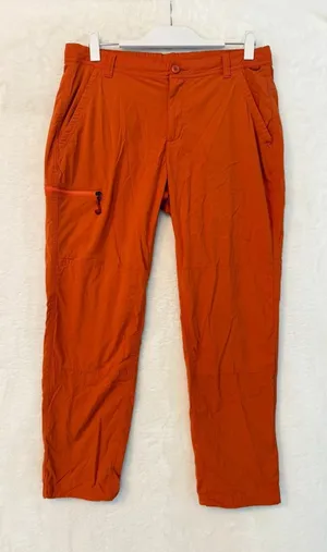 REI Co-op Sahara Guide Pants Womens 12‎ Petite Orange Hiking Outdoor Lightweight thumbnail 1
