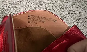Cowboy Boots Red Size 6.5 thumbnail 3