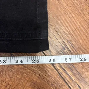 Quince High Rise Black Straight Leg Jeans Women's Size 28 Stretch Minimalist thumbnail 8