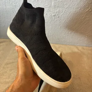Womens Mudd Sneakers Knit SZ 8.5 M Hitops Georgina Festival thumbnail 9