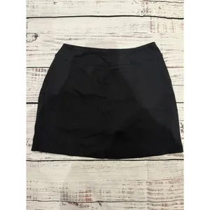 FootJoy Women's Black Athletic Skort Medium High-Rise‎ Golf Tennis thumbnail 2