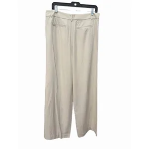 Madewell Pants Women's 8 Slouchy Straight Drapey Twill Muted Stone New #CCC9-9 thumbnail 13