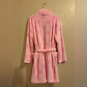 NWT Juicy Couture Super Soft Luxe Plush Shawl Collar Robe sz 1X thumbnail 2