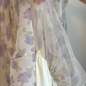 Floral Purple and White Women's Dress thumbnail 9