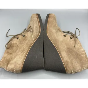 Sperry Harlow Suede Leather Chukka Wedge Ankle Boots‎ Womens 11 M thumbnail 6