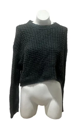 Wild Fable Women's Cropped Pullover Sweater Green Size S thumbnail 1