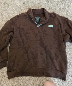 Dairy boy camo 1/4 zip thumbnail 1