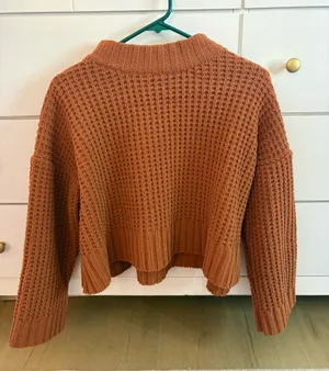 Boutique Brown Sweater Knit thumbnail 1