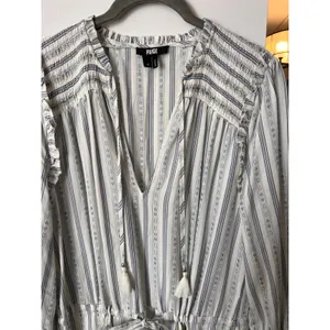 PAIGE Kaylynn Dress in Arona Multi Size‎ Medium Long Sleeve Mini thumbnail 3