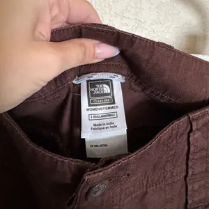 The North Face‎ Hiking Utility Cargo Pants Sz 8 in Brown thumbnail 3