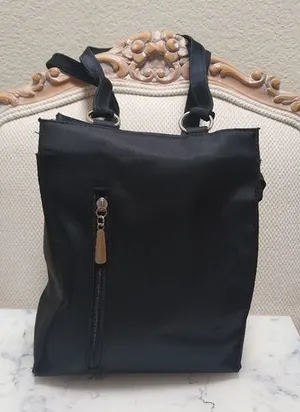 Vintage 90s Nylon Shoulder Bag Silver thumbnail 1