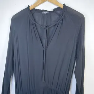 Rails Black Long Sleeve layered Mini Dress bohemian cottagecore victorian medium thumbnail 3