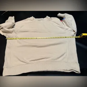 Aerie Cream Oversized “Cheers” sweatshirt. Size M * thumbnail 8