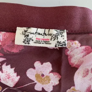 Free People Intimately Sweet Talker Floral Midi Skirt Size Medium thumbnail 5