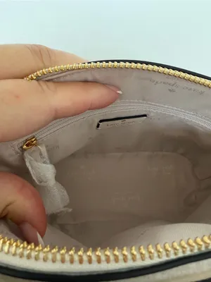 kate spade Cream Leather Dome Crossbody with Gold Chain thumbnail 9