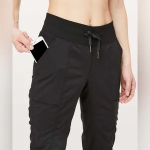 Lululemon Street To Studio Pant II Unlined 28 Black 14 Gym Pilates Yoga Tennis thumbnail 4