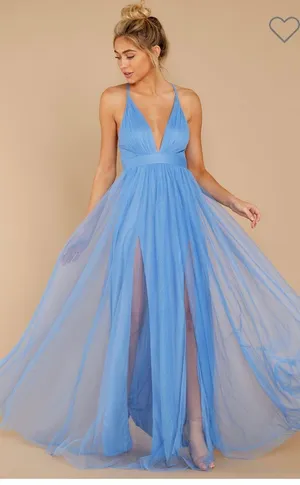 Blue dress thumbnail 2