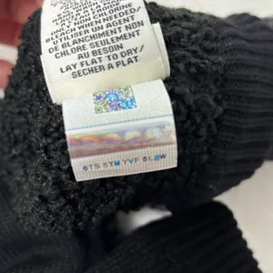 UGG Luxe BLACK‎ FAUX FUR FUZZY WOOL BLEND MITTENS WITH SHERPA LINING size L/XL thumbnail 6