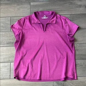 Women's Purple Polo Shirt Size undefined thumbnail 1